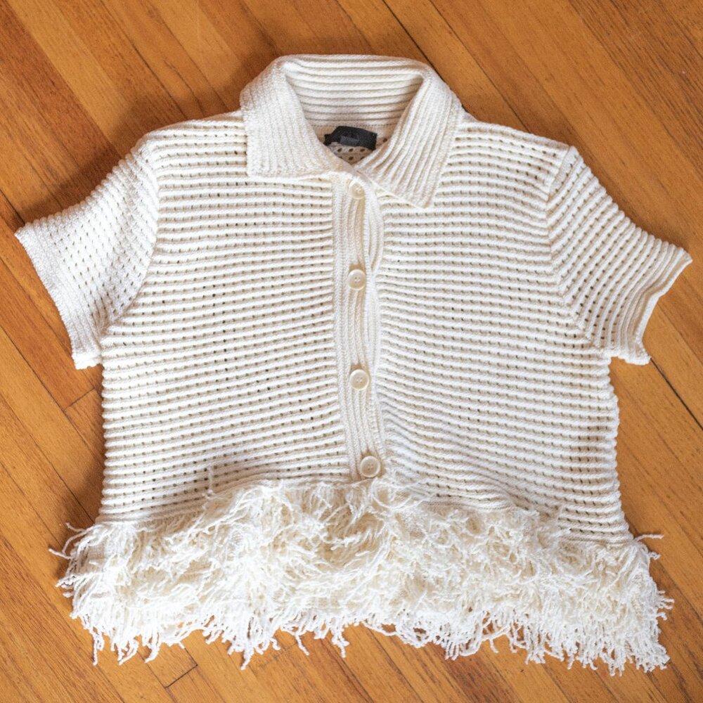 Zara Fringe Cardigan